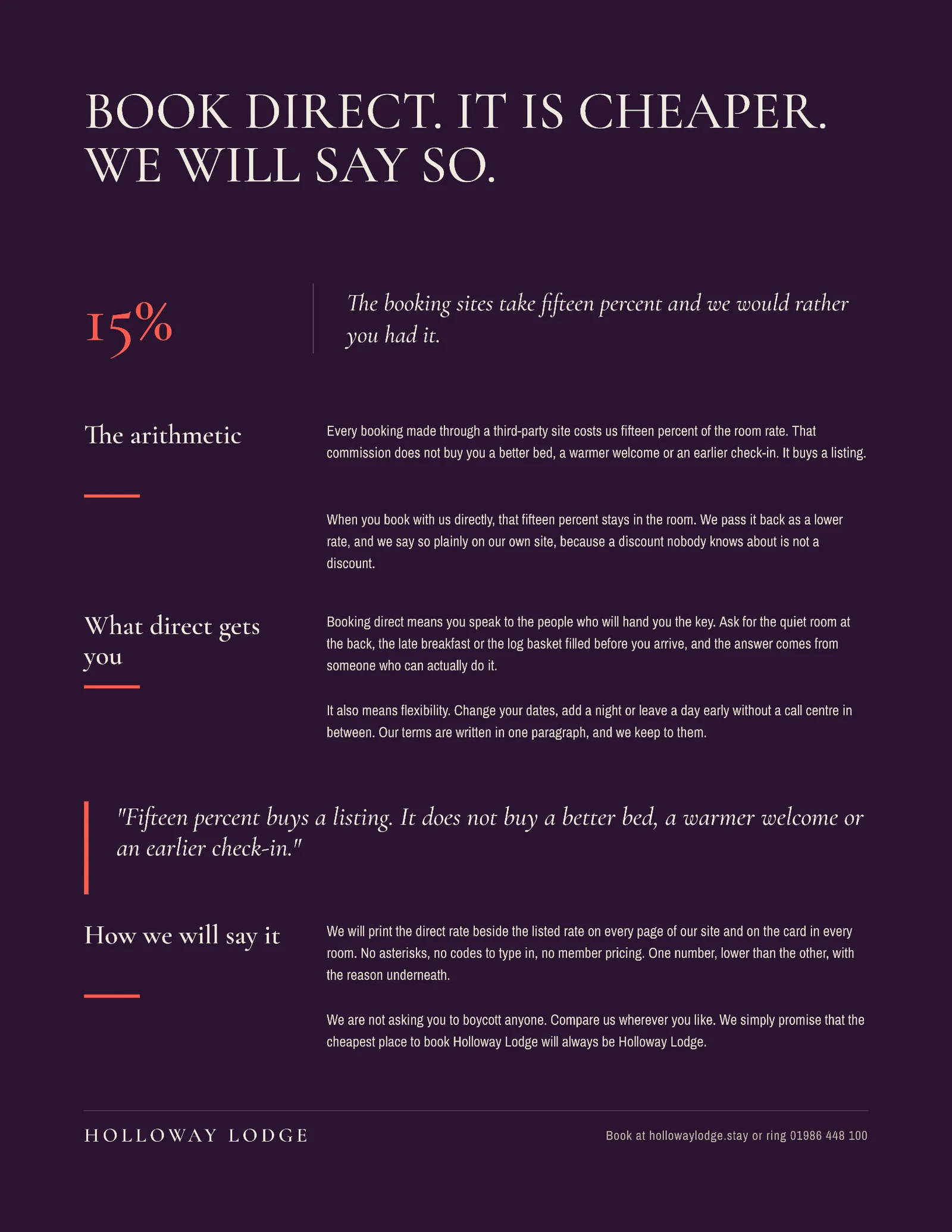 Direct Cheaper Proposal — 2-page Proposal template, page 2 of 2