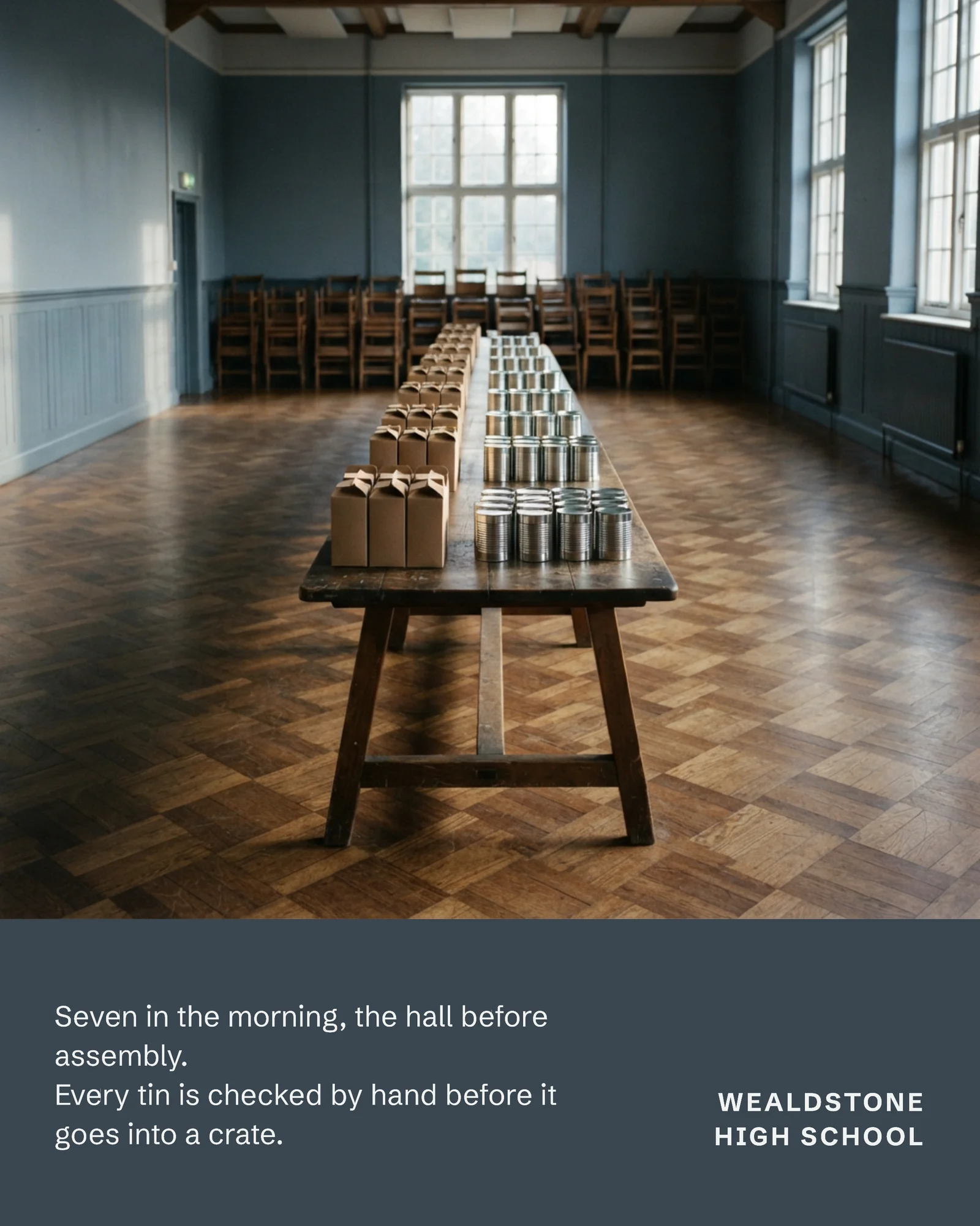 Hall Before Assembly Facebook Post — 4:5 Facebook post template