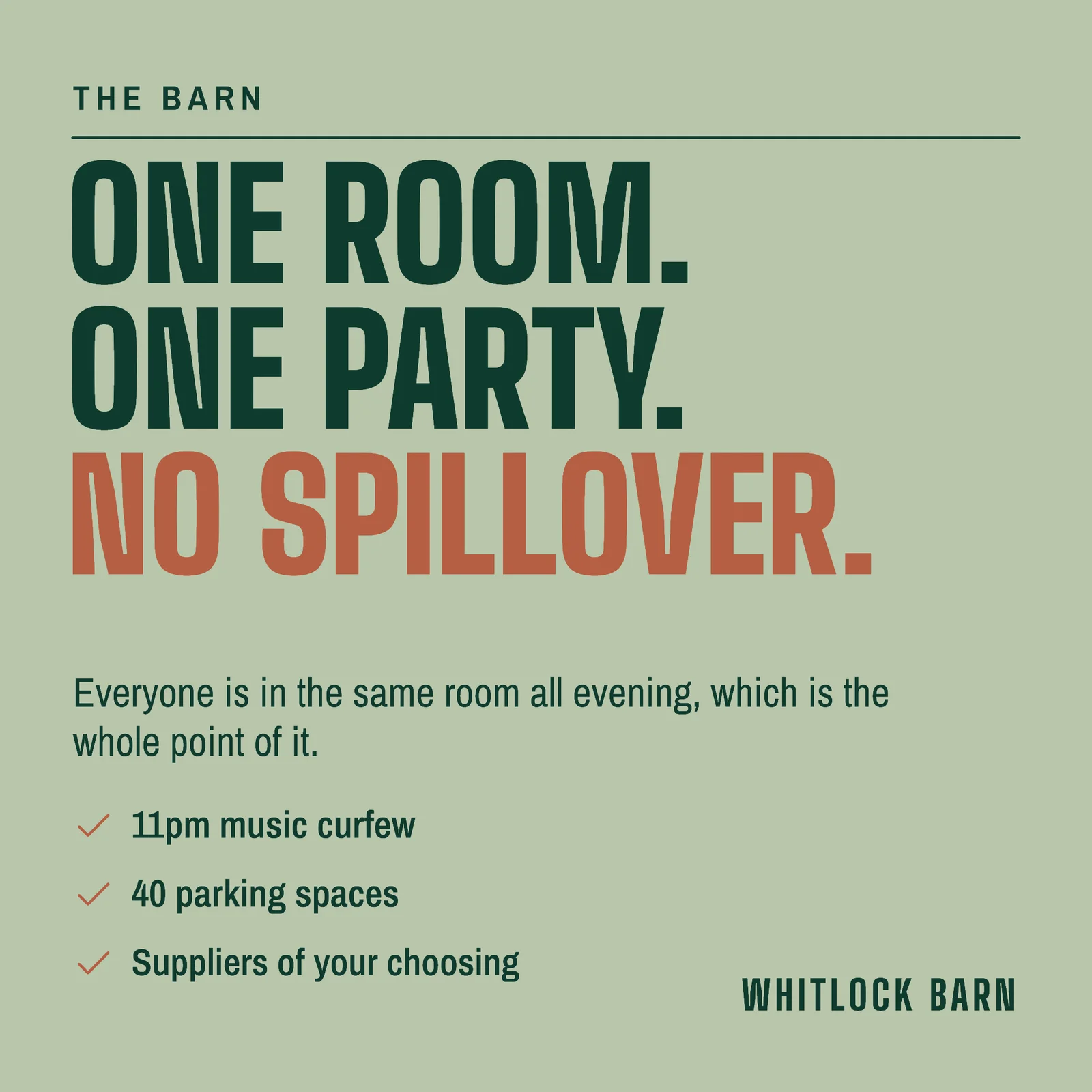 One Room Instagram Ad — 1:1 Instagram ad template
