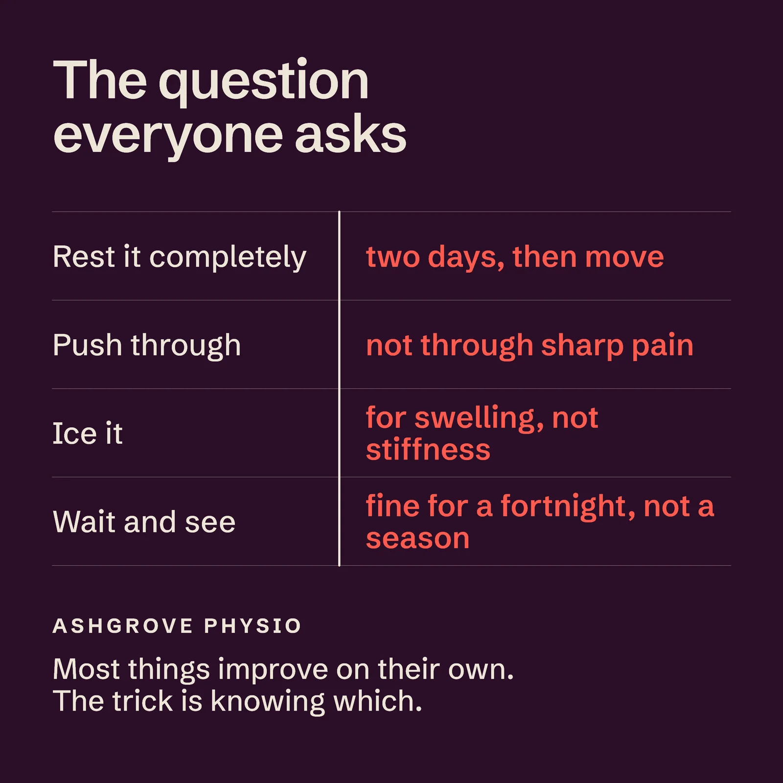 Rest Or Move Instagram Ad — 1:1 Instagram ad template