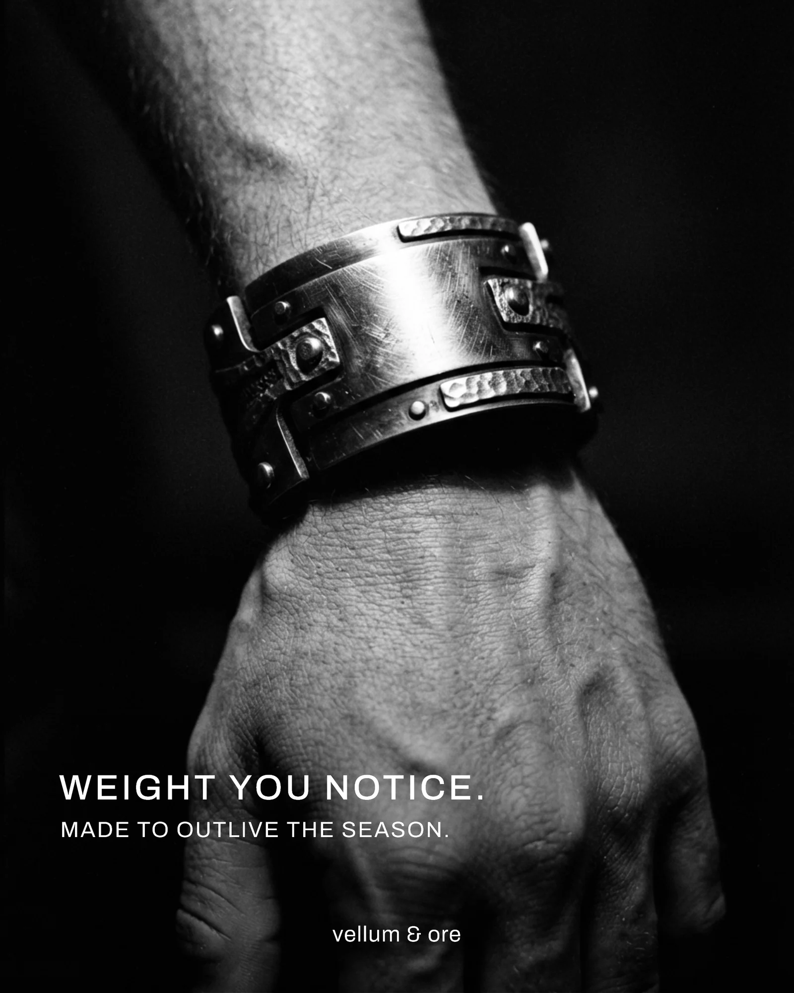Monochrome Macro Jewelry Edit Carousel — 5-panel Instagram carousel carousel template, page 4 of 5