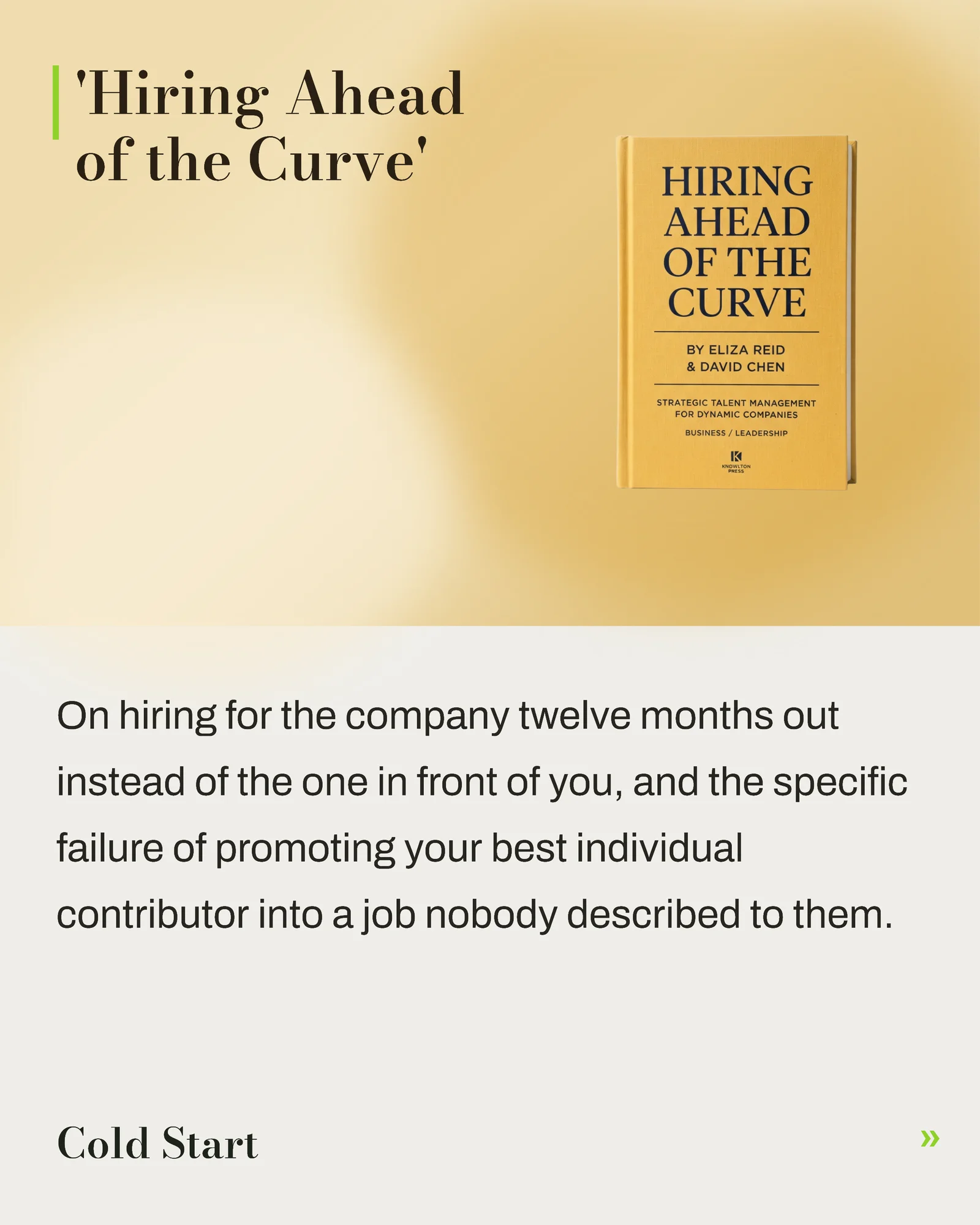 Magazine Guide Operator Reads Carousel — 5-panel Instagram carousel carousel template, page 3 of 5