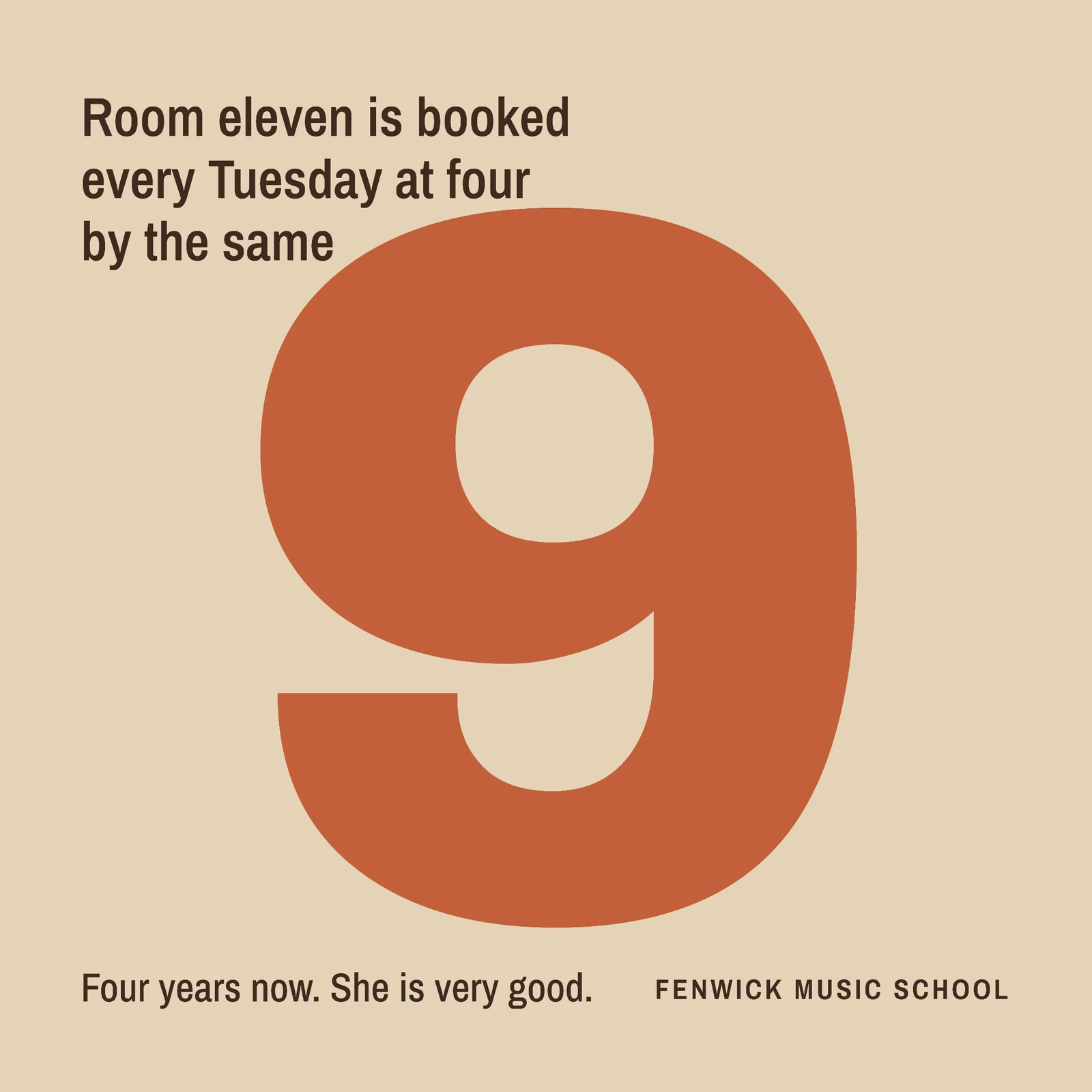 Practice Room Instagram Ad — 1:1 Instagram ad template