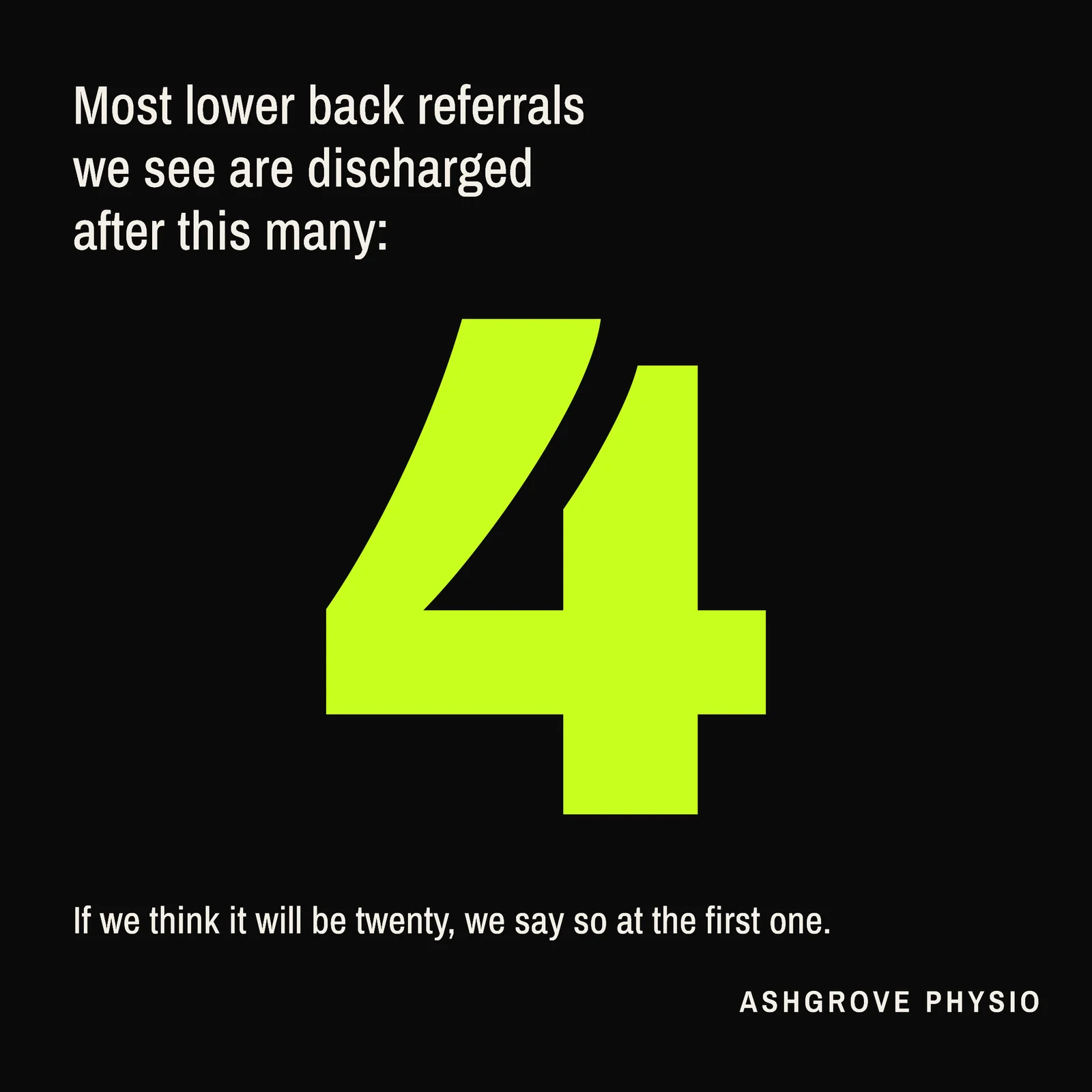 Four Sessions Facebook Ad — 1:1 Facebook ad template