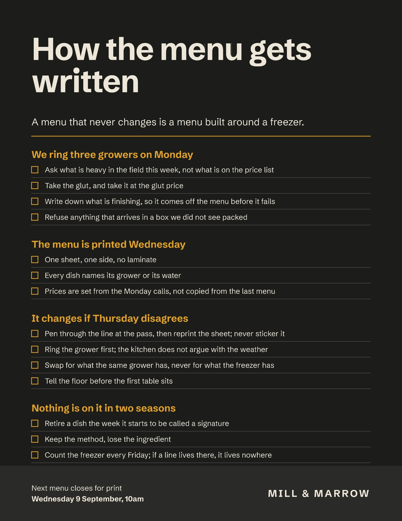 How We Buy Flyer — Letter Flyer template