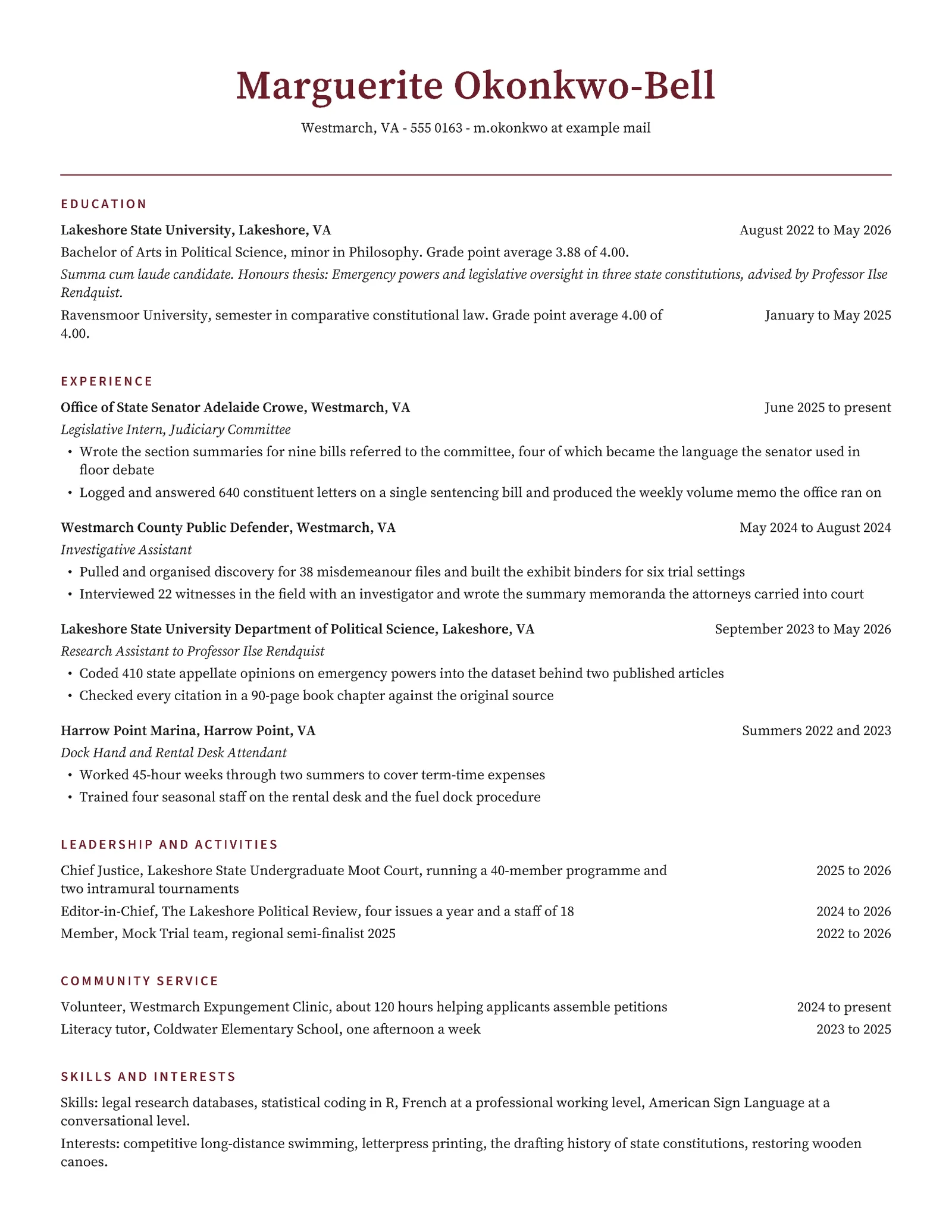 Law School Resume Template — Letter Resume template
